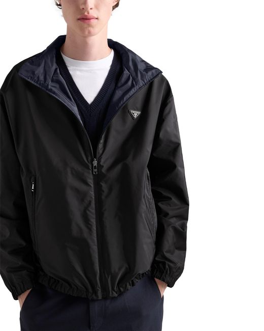 Prada Black Re-Nylon Jacket for men