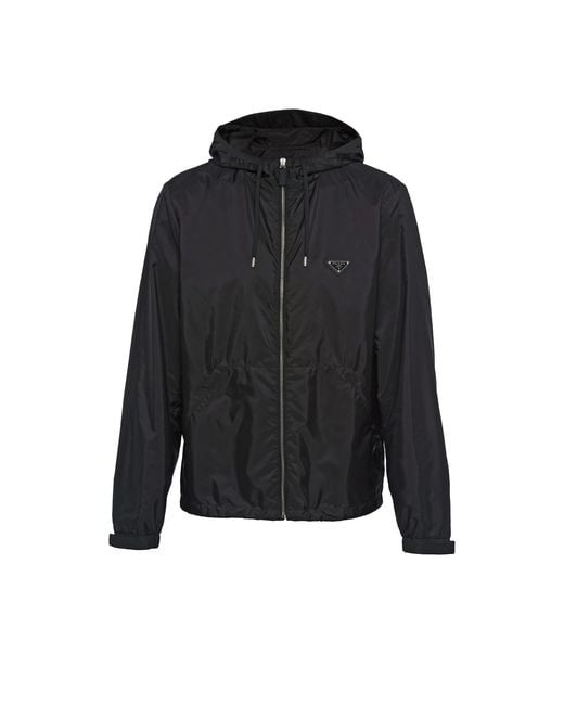 Prada Blue Re-Nylon Jacket for men