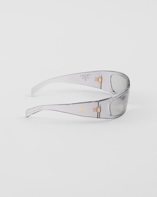 Prada Metallic Symbole Sunglasses