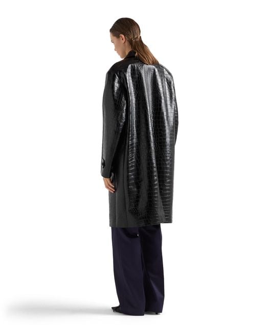 Cappotto di Prada in Black