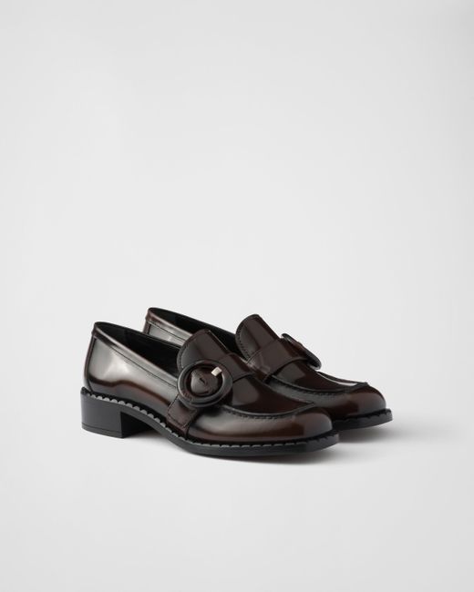 Mocassini di Prada in Black