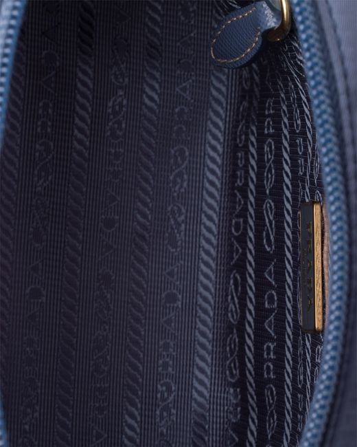 Prada Blue Small Re-Nylon Pouch