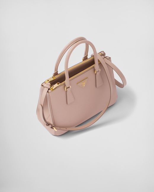 Prada Natural Medium Galleria Saffiano Leather Bag