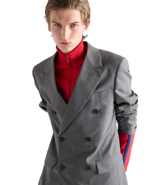 Blouson di Prada in Red da Uomo