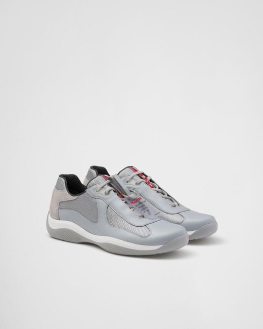 Prada America's Cup Original Sneaker in Gray für Herren