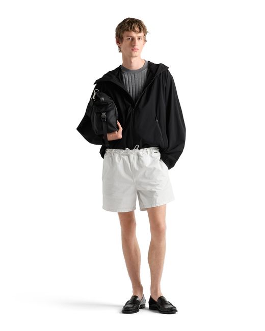 Prada Black Re-Nylon Jacket for men