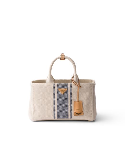 Borsa Jardinière Large di Prada in White