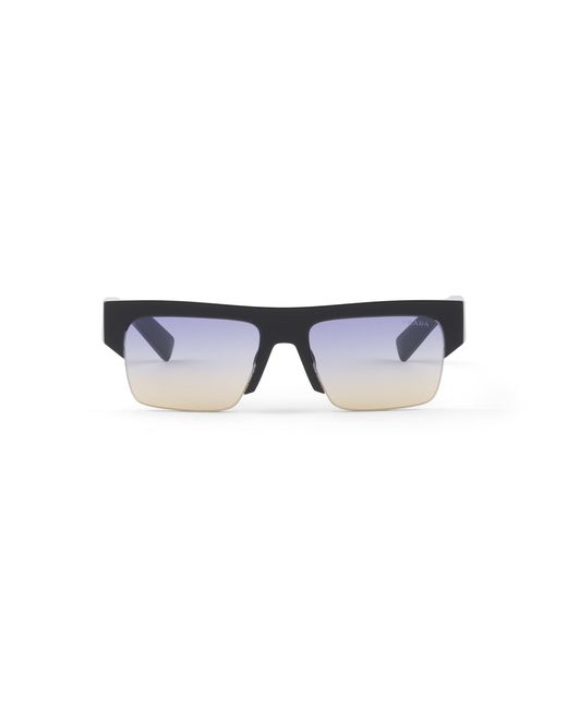 Prada Blue Eyewear Collection Sunglasses for men