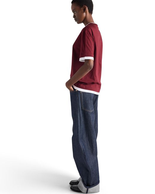 Prada Cotton Layered T-Shirt
