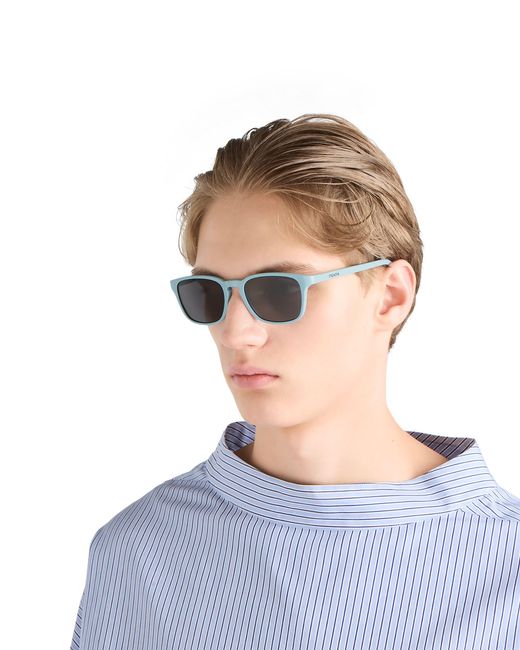 Prada Blue Runway Sunglasses for men