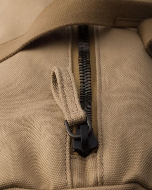 Prada Brown Canvas Duffel Bag for men