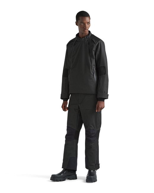 Prada Multicolor Reflective Fabric Ski Jacket for men