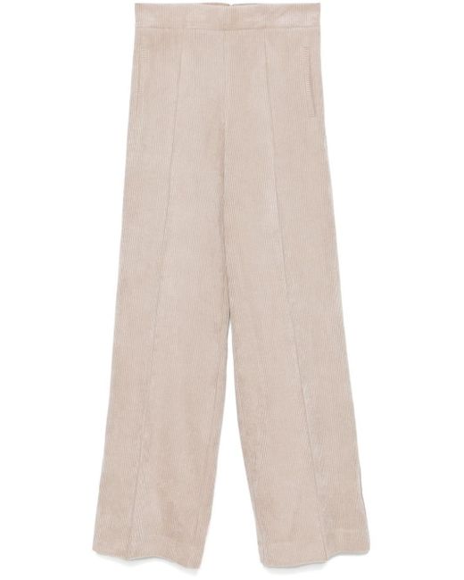 Pantalone A Coste di D.exterior in White