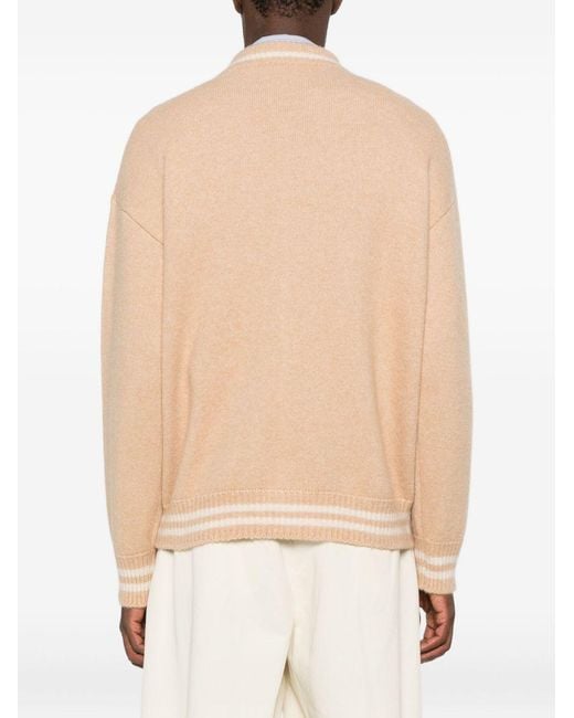 Bomber Cammello di Laneus in Natural da Uomo