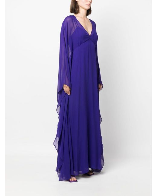 Abito Chiffon di Max Mara in Purple
