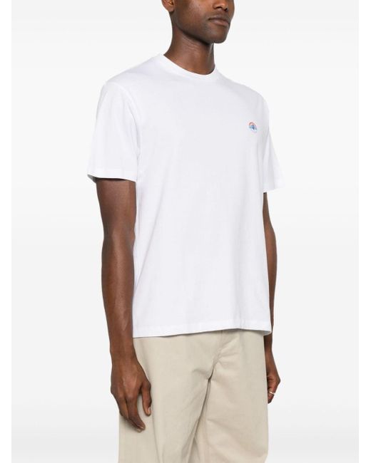 T-Shirt Caius Bianca di Save The Duck in White da Uomo