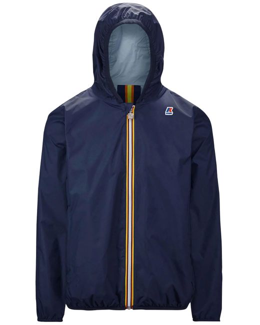 Jacques Plus.2 Double /Celeste di K-Way in Blue da Uomo