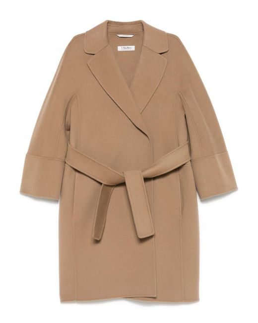 Cappotto Ampio di Max Mara in Natural