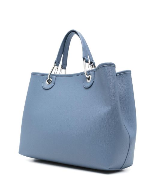 Borsa Media Myea di Emporio Armani in Blue