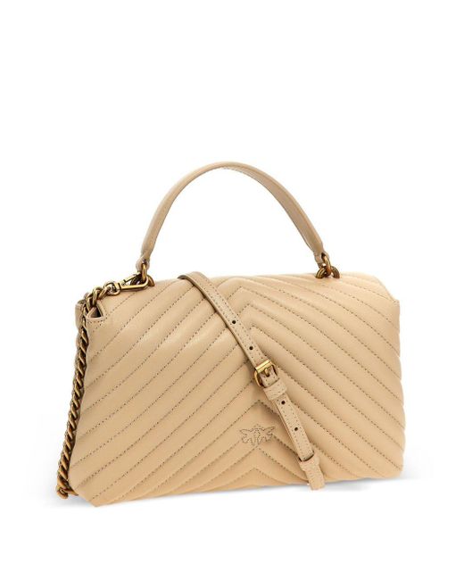 Borsa Love Lady Puff di Pinko in Metallic