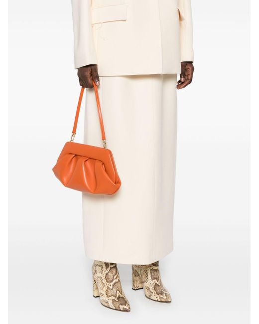 Clutch Bios Emera Vegan Fabric di THEMOIRÈ in Orange