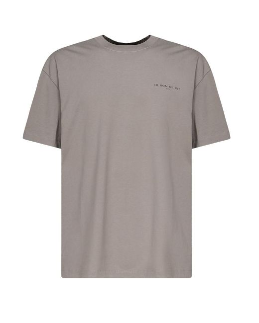 T-Shirt Grigio Mask Authentic Retro di Ih Nom Uh Nit in Gray da Uomo
