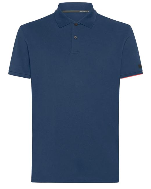 Macro Polo Blu di Rrd in Blue da Uomo