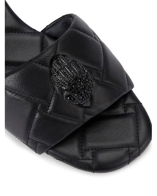 Ciabatta Nera Trapuntata di Kurt Geiger in Black