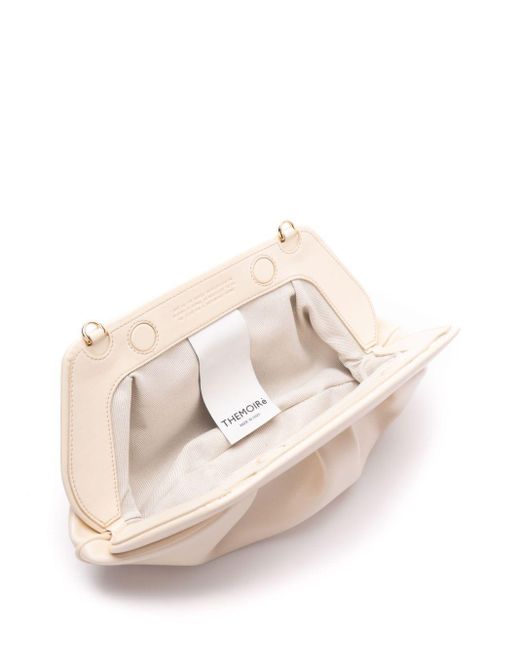 Clutch Emera Vegan Fabric di THEMOIRÈ in Natural