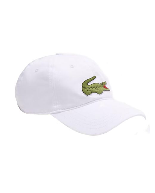 Cappello Big Logo di Lacoste in White da Uomo