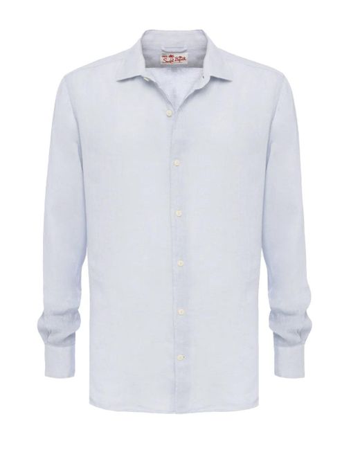 Camicia Pamplona di Mc2 Saint Barth in White da Uomo