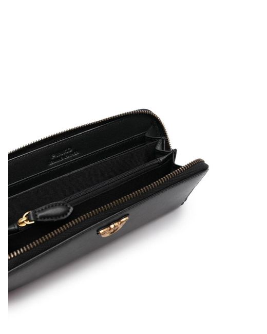Portafoglio Zip Around di Pinko in Black
