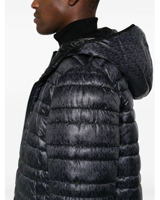 Piumino Reversibile di Michael Kors in Black da Uomo