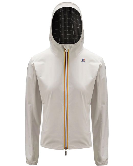 Lil Stretch Dot di K-Way in White