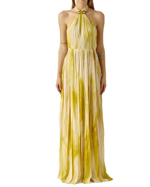 Abito Carpet di Elisabetta Franchi in Yellow