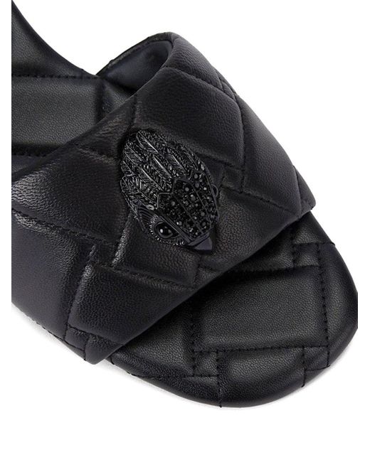 Ciabatta Nera Trapuntata di Kurt Geiger in Black