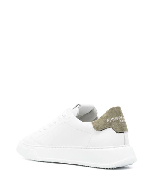 Sneakers Temple Low di Philippe Model in White da Uomo
