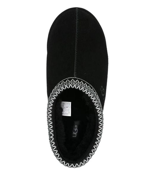 Slipper Tasman Nera di Ugg in Black da Uomo