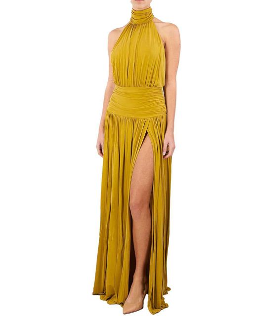 Abito Carpet di Elisabetta Franchi in Yellow