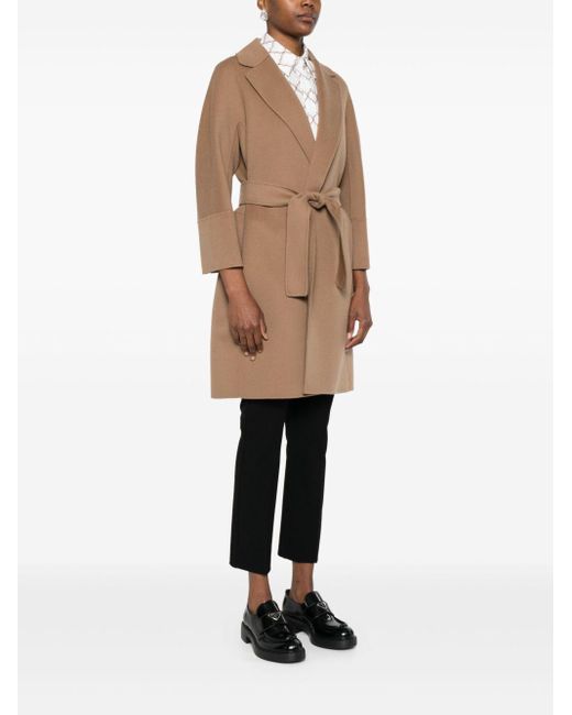 Cappotto Ampio di Max Mara in Natural
