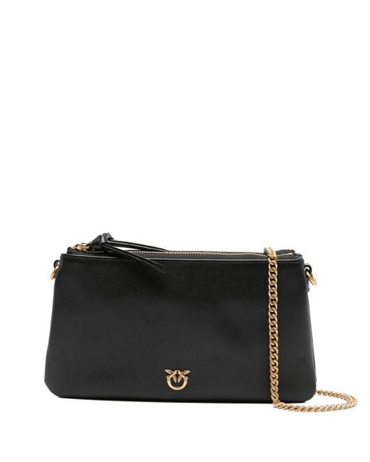 Borsa A Spalla 'Double Mini' di Pinko in Black