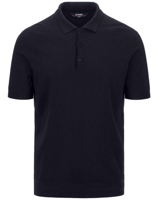 Polo Pleyne di K-Way in Blue da Uomo