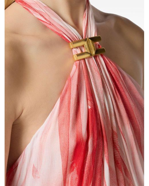 Maxi Dresses di Elisabetta Franchi in Red