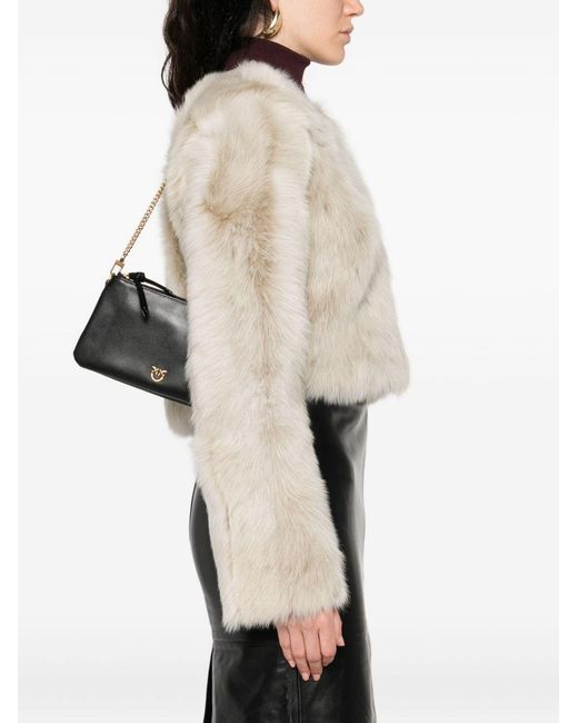 Borsa A Spalla 'Double Mini' di Pinko in Black