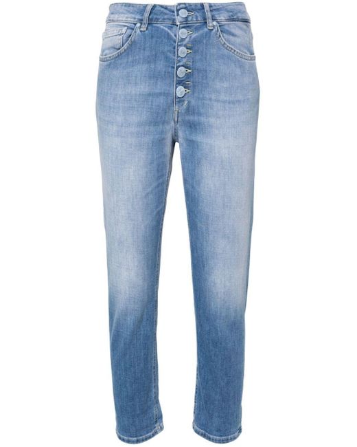 Jeans Koons Bottoni Gioiello di Dondup in Blue