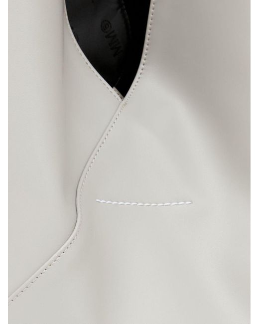 Borsa Japanase Ghiaccio di MM6 by Maison Martin Margiela in White