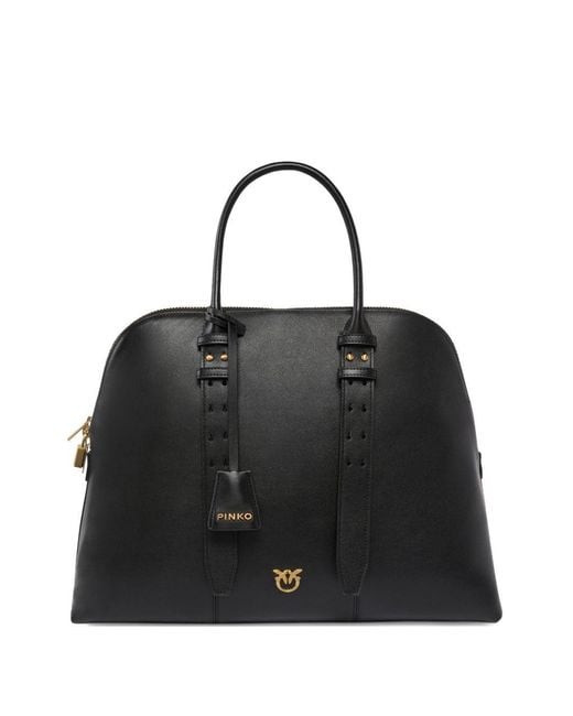 Borsa 'Bowling Bag' di Pinko in Black