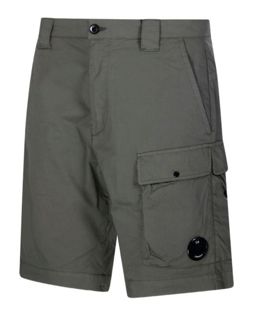Bermuda Cargo Logo Lens di C P Company in Gray da Uomo