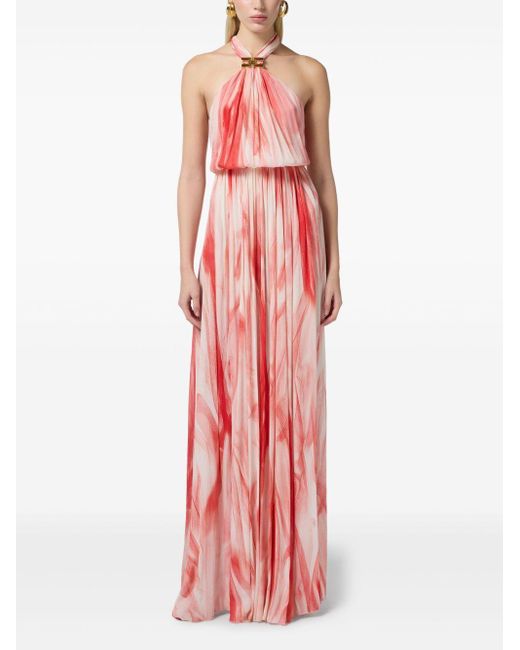 Maxi Dresses di Elisabetta Franchi in Red