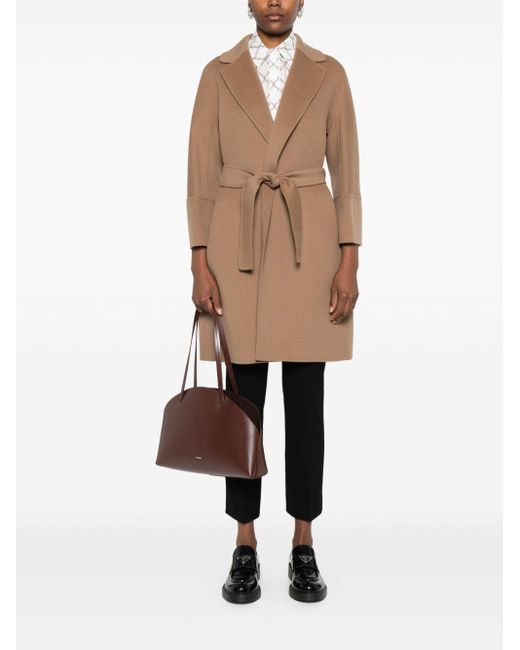 Cappotto Ampio di Max Mara in Natural